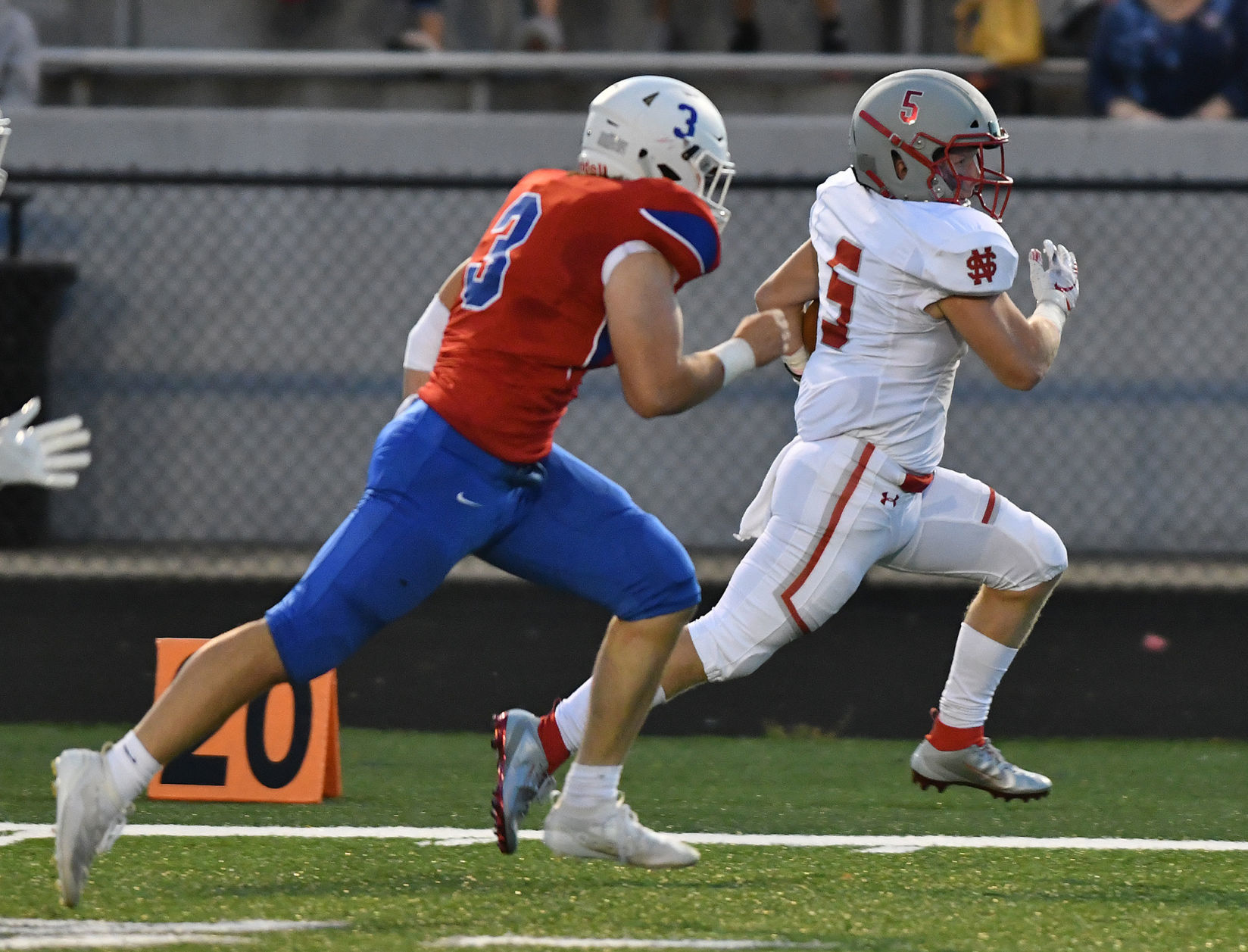 North Scott at Davenport Central football